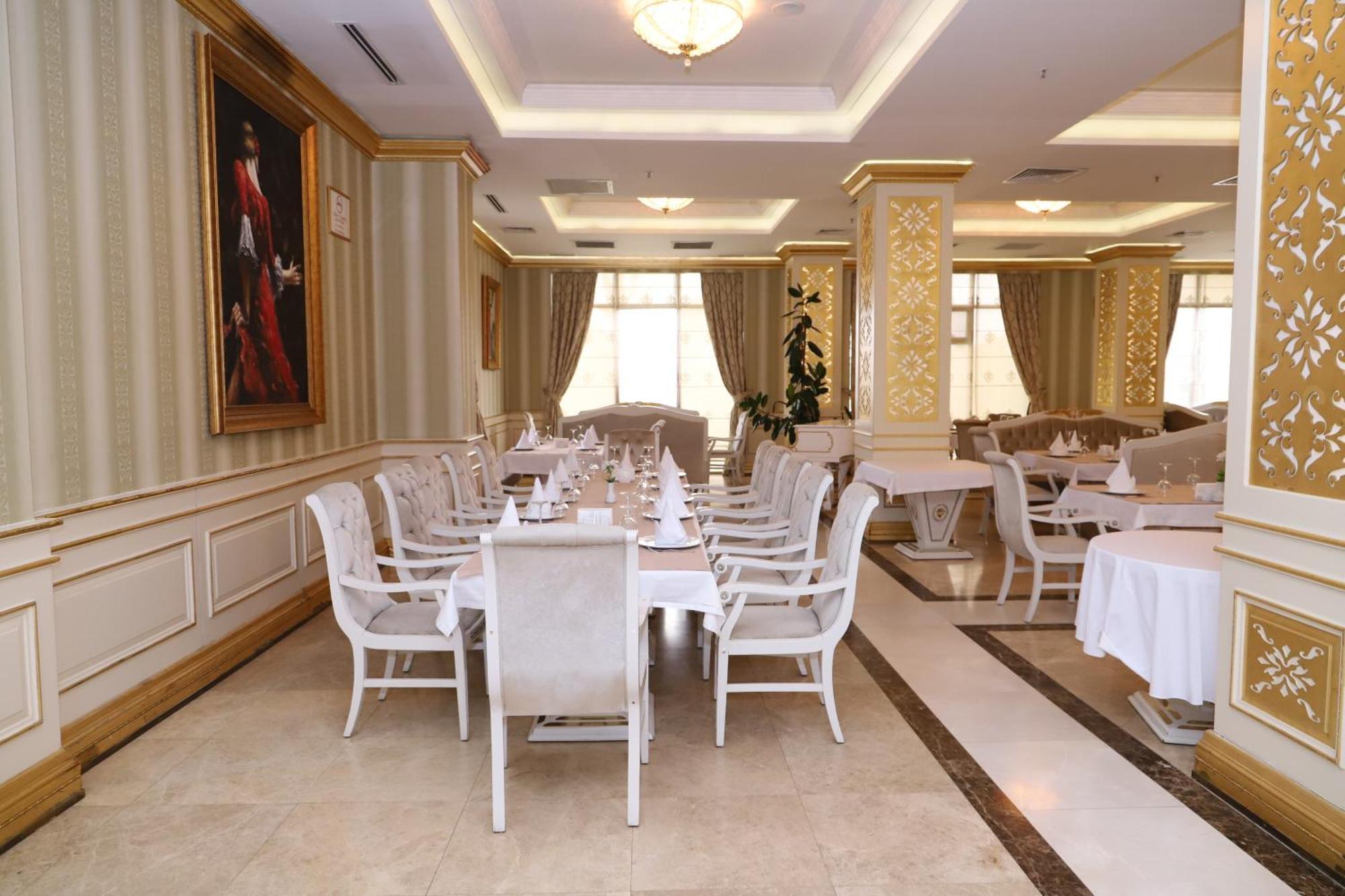 Ayan Palace Hotel Tovuz Exterior photo